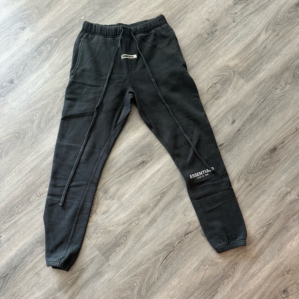 Essentials Fear of God Black sweatpants XS